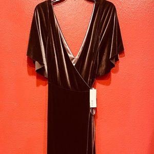 Jenny Yoo Marin Dress in Vintage Plum Size 8